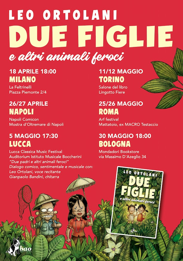 Due figlie e altri animali feroci, il tour