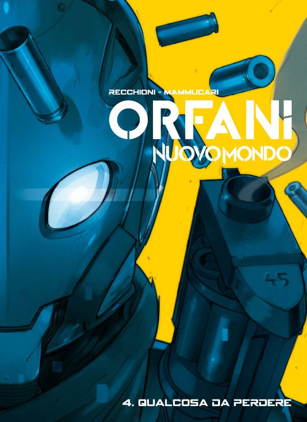 Orfani - Nuovo Mondo vol. 4: Qualcosa da perdere, copertina di Matteo De Longis