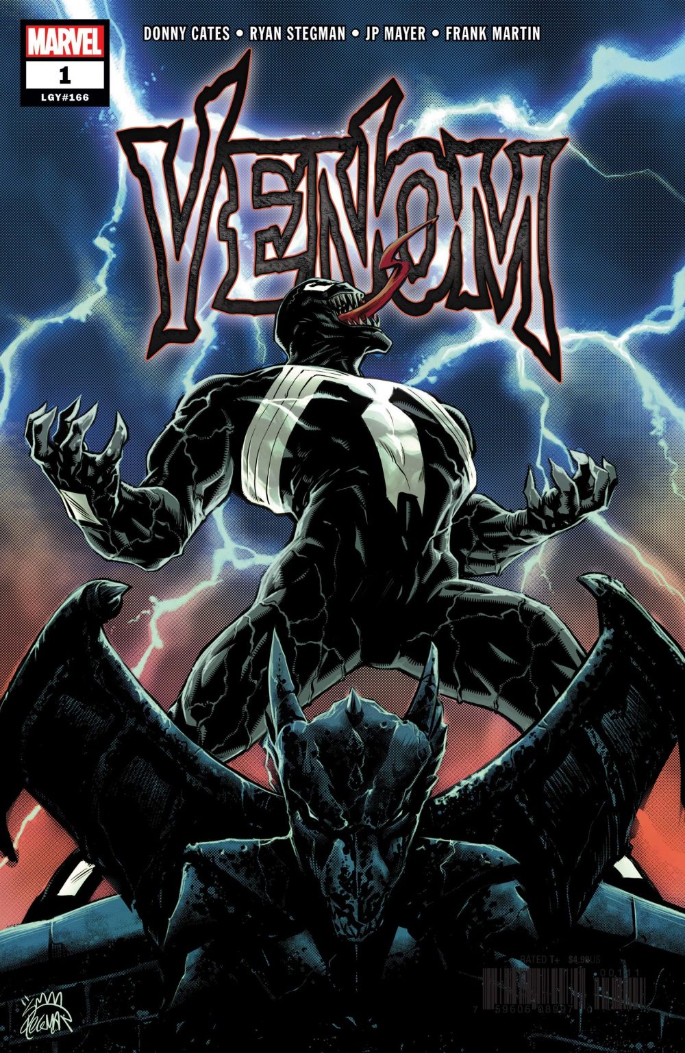 Venom #1, copertina di Ryan Stegman