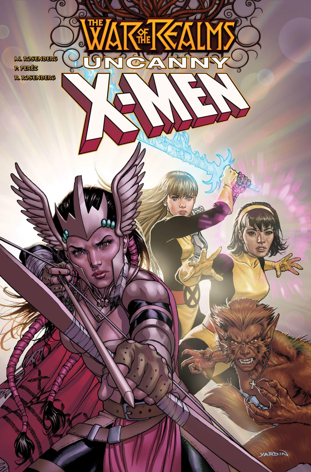 Uncanny X-Men: War of the Realms #1, copertina di David Yardin