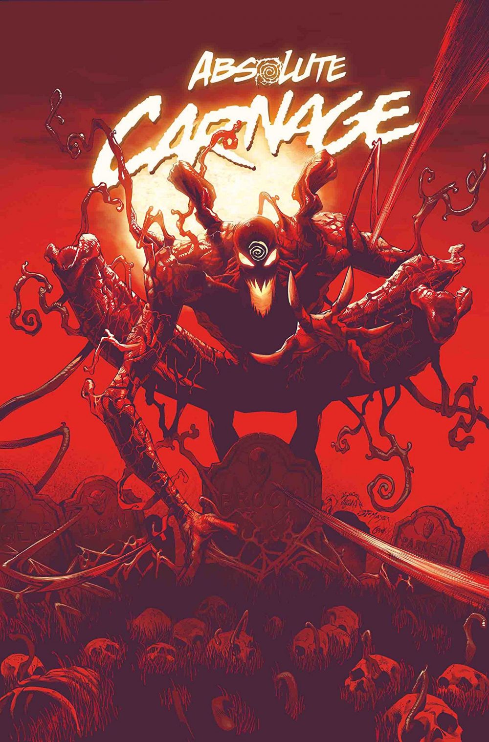 Absolute Carnage #1, copertina di Ryan Stegman