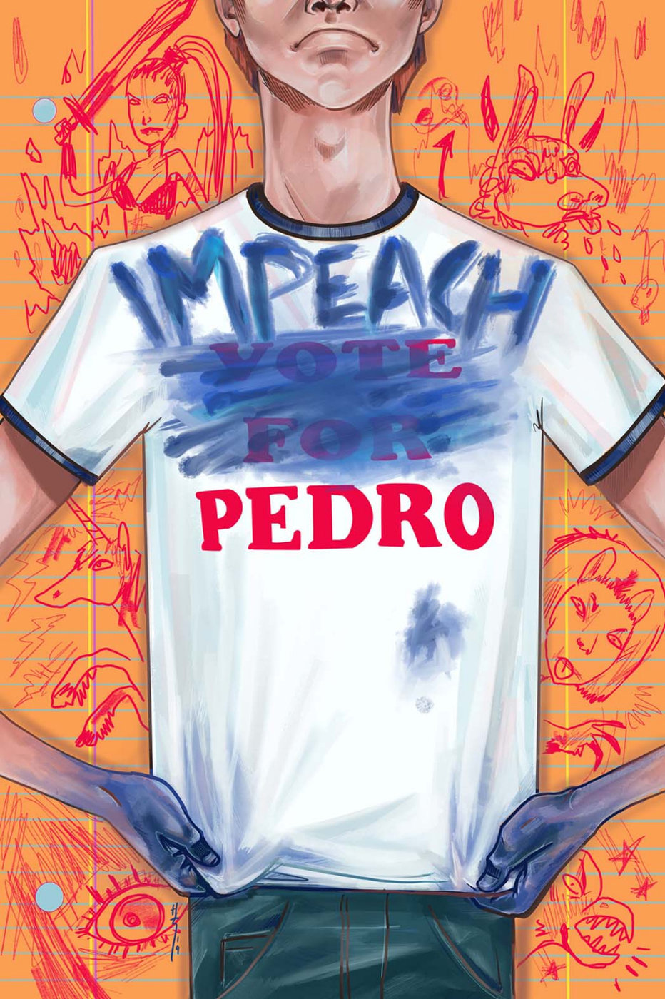 Napoleon Dynamite #1, copertina di Sarah Richard