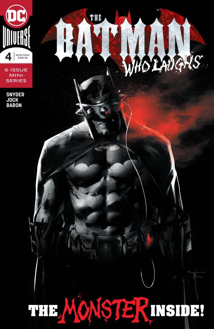 Batman Who Laughs #4, copertina di Jock