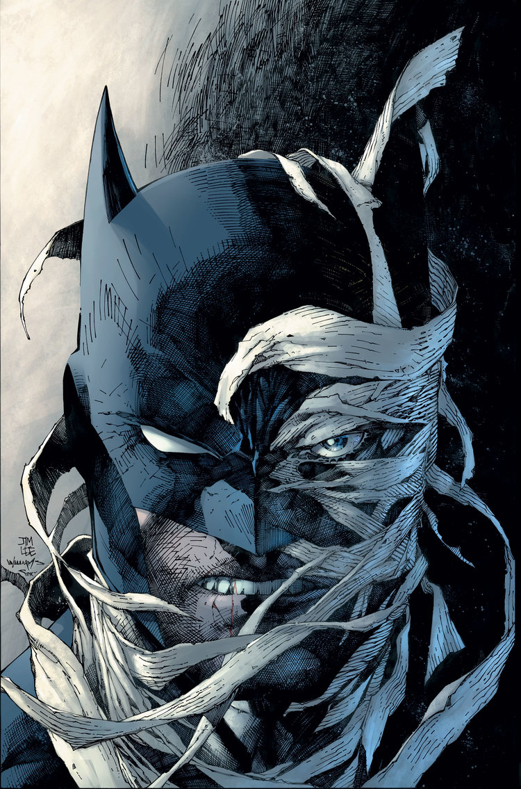 Batman: Hush, copertina di Jim Lee