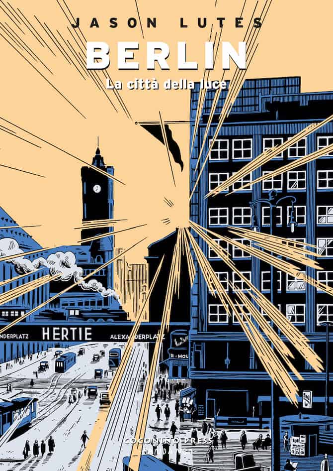 Berlin vol. 3: La città della luce, copertina di Jason Lutes