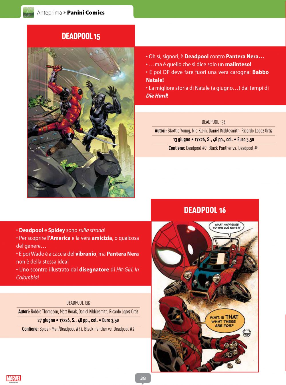 Deadpool su Anteprima