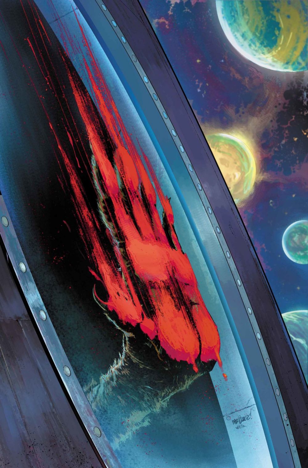 Guardians of the Galaxy #7, copertina di David Marquez