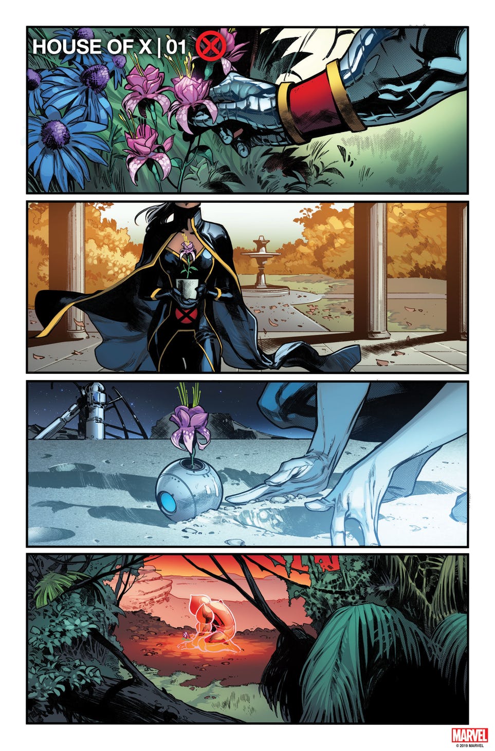 House of X #1, anteprima 01