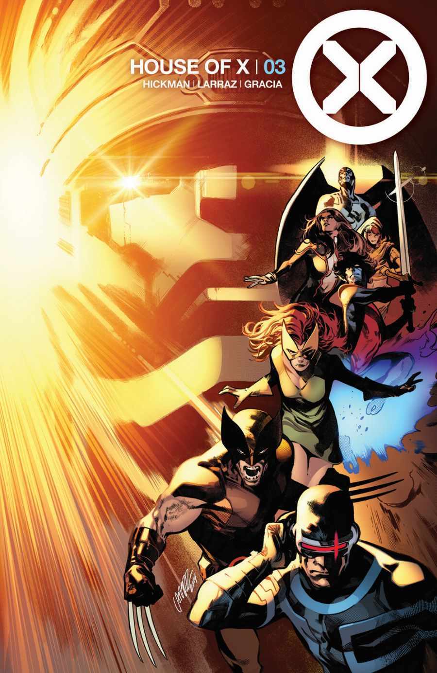 House of X #3, copertina di Pepe Larraz