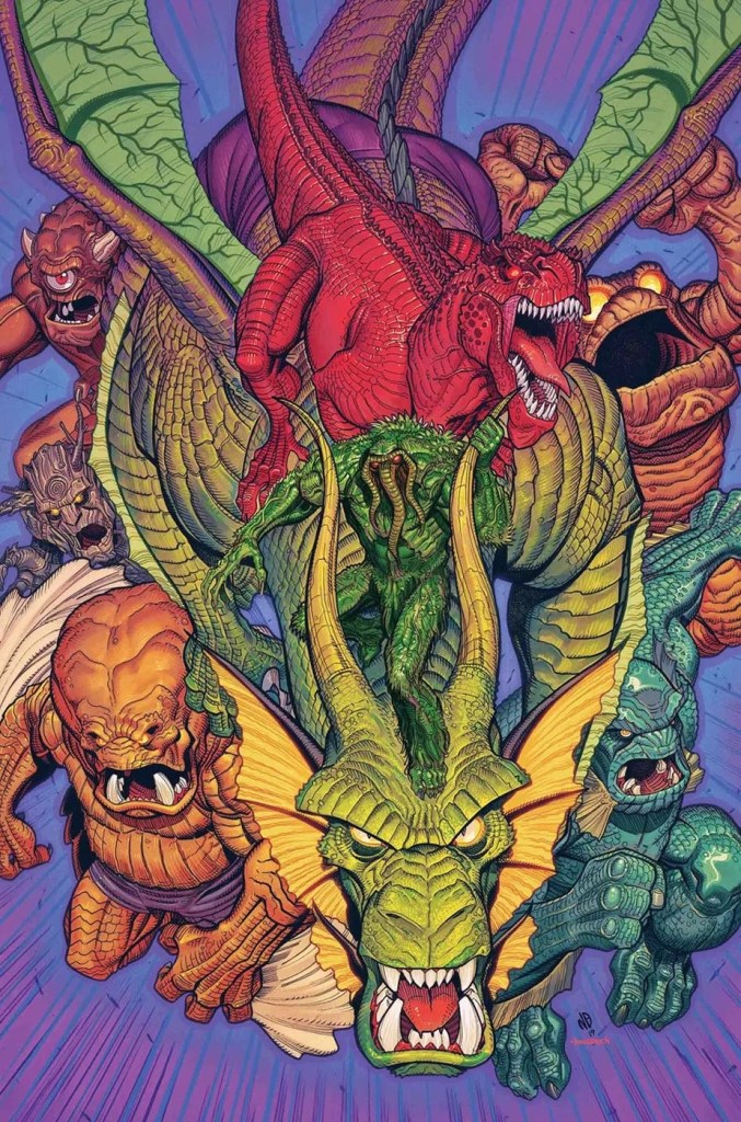 Marvel Monsters #1, copertina di Nick Bradshaw