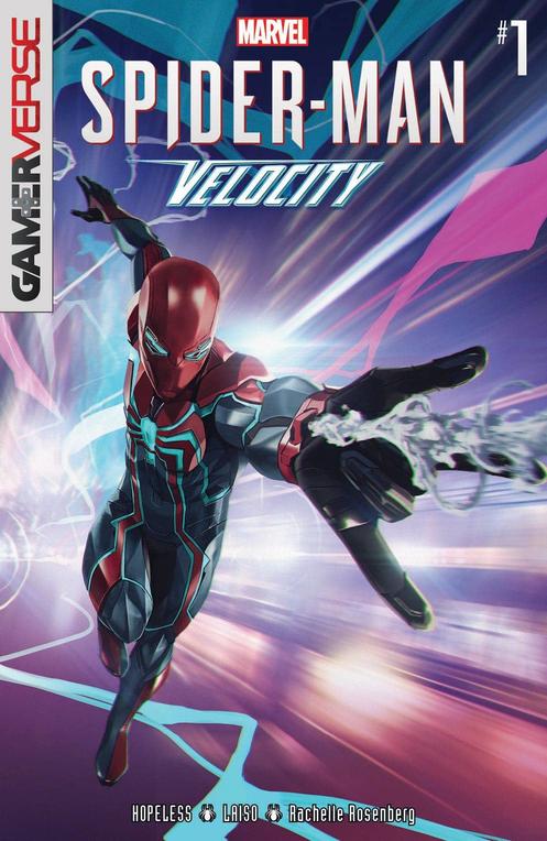 Marvel's Spider-Man: Velocity #1, copertina di Skan