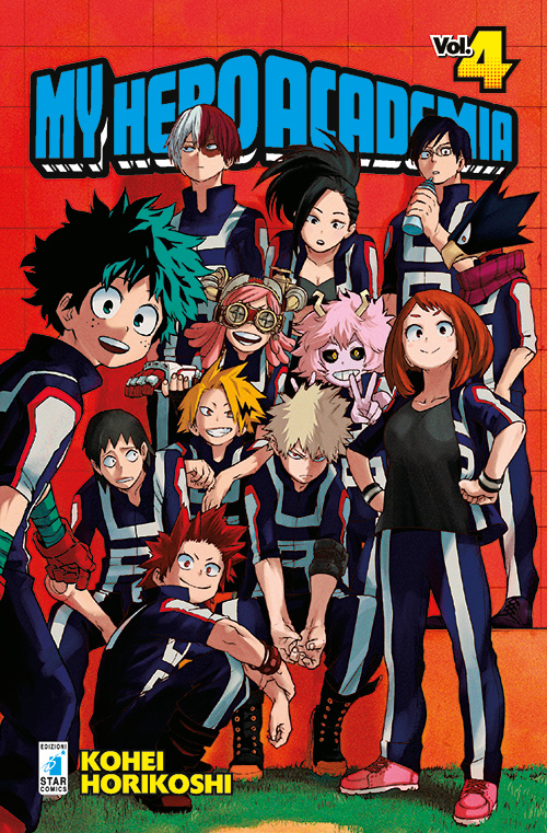 My Hero Academia 4, copertina