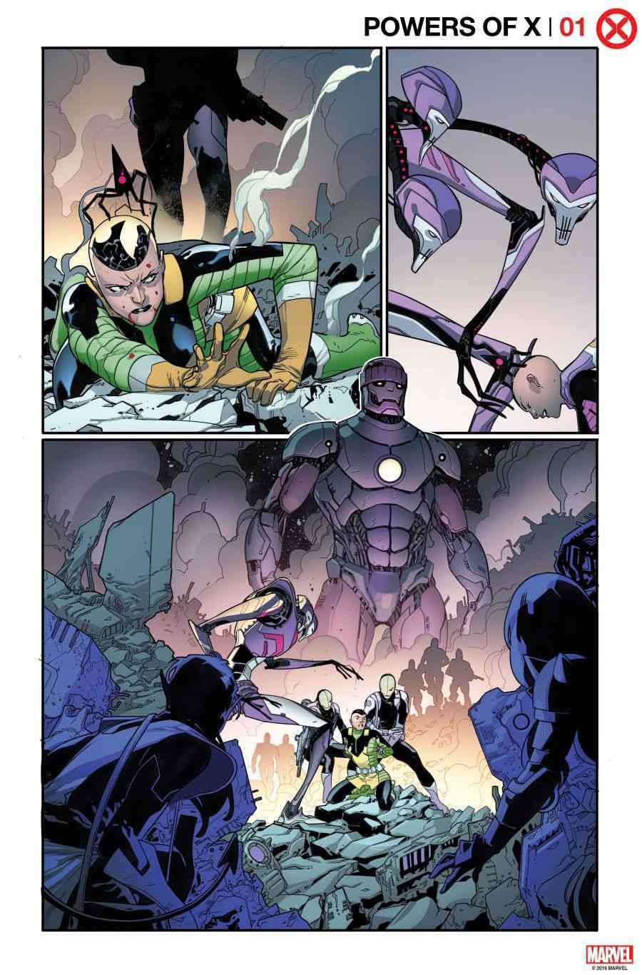 Powers of X #1, anteprima 02