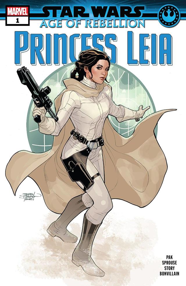 Star Wars - Age Of Rebellion: Princess Leia #1, copertina di Terry Dodson