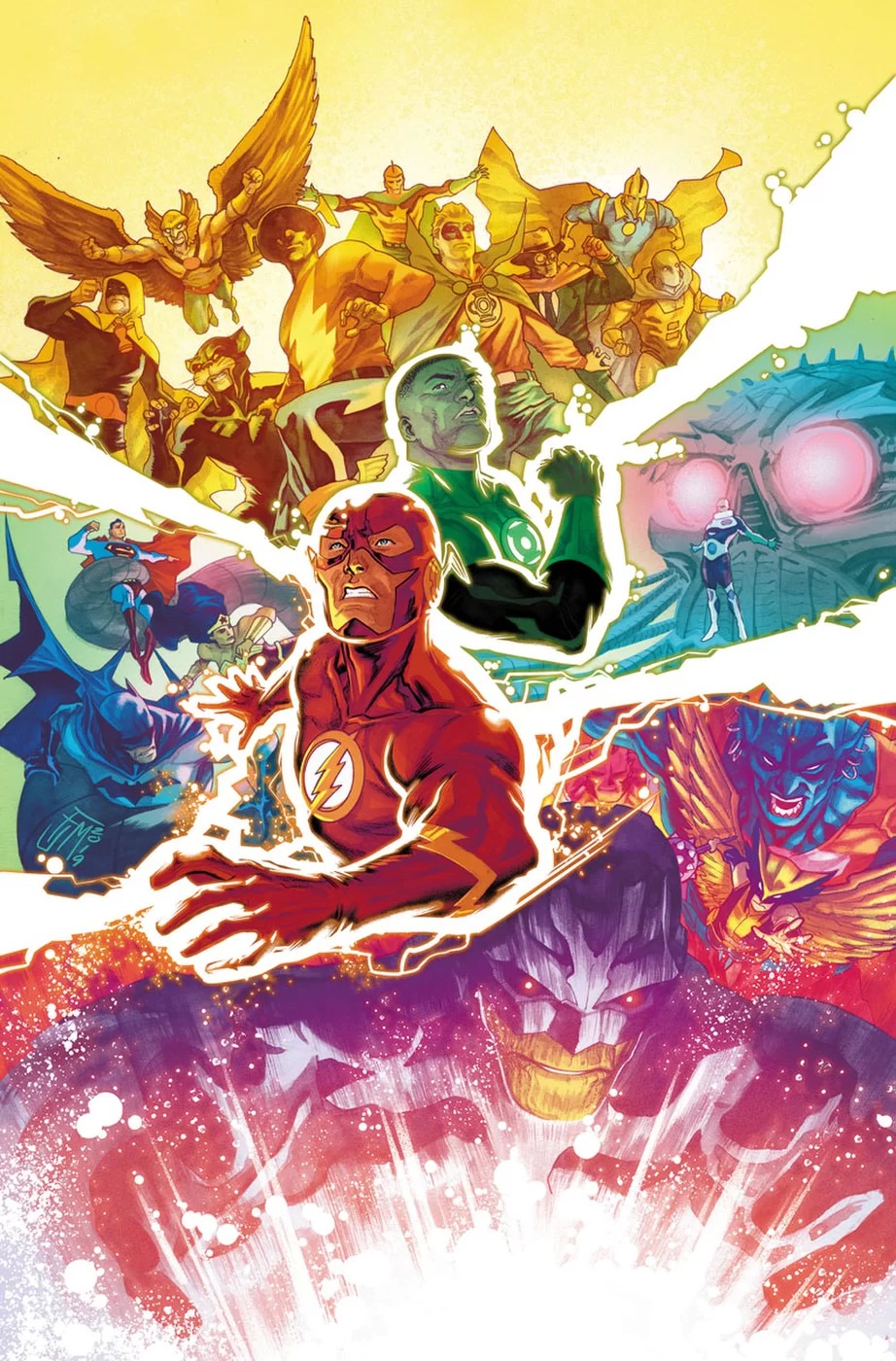 Justice League, copertina di Francis Manapul