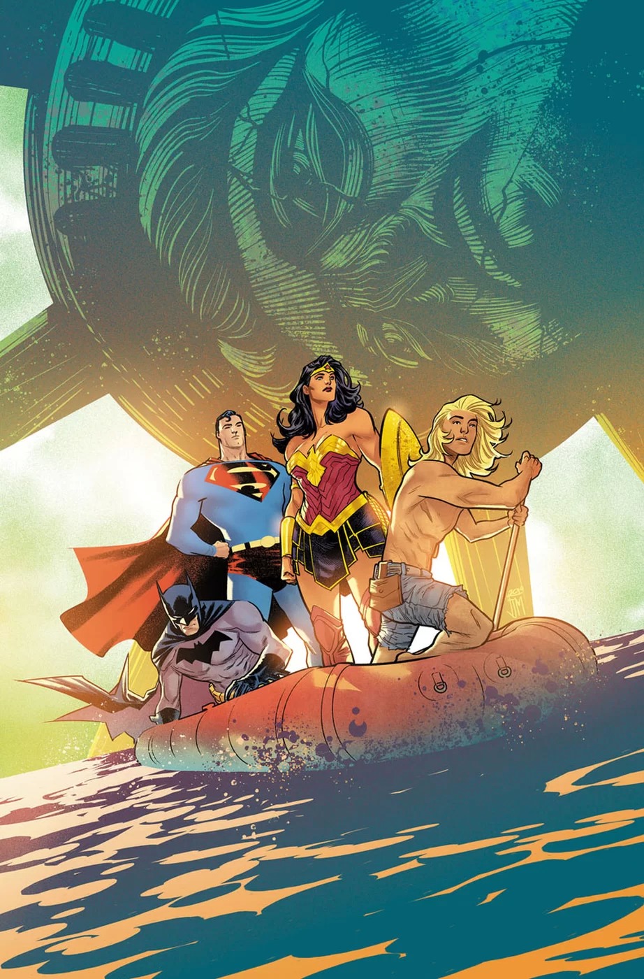 Justice League, copertina di Francis Manapul