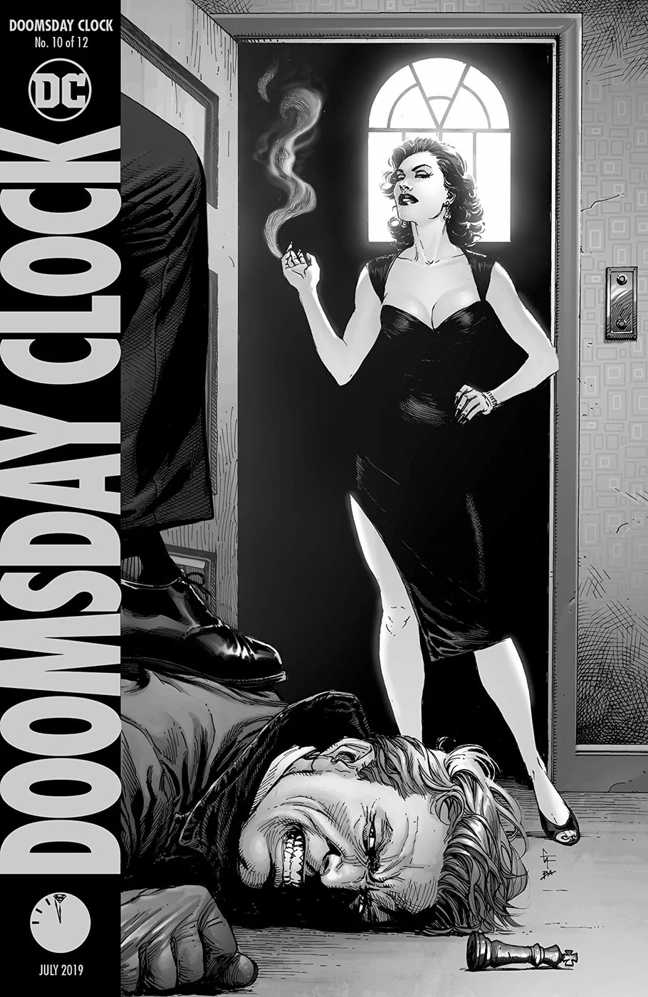 Doomsday Clock #10, copertina di Gary Frank