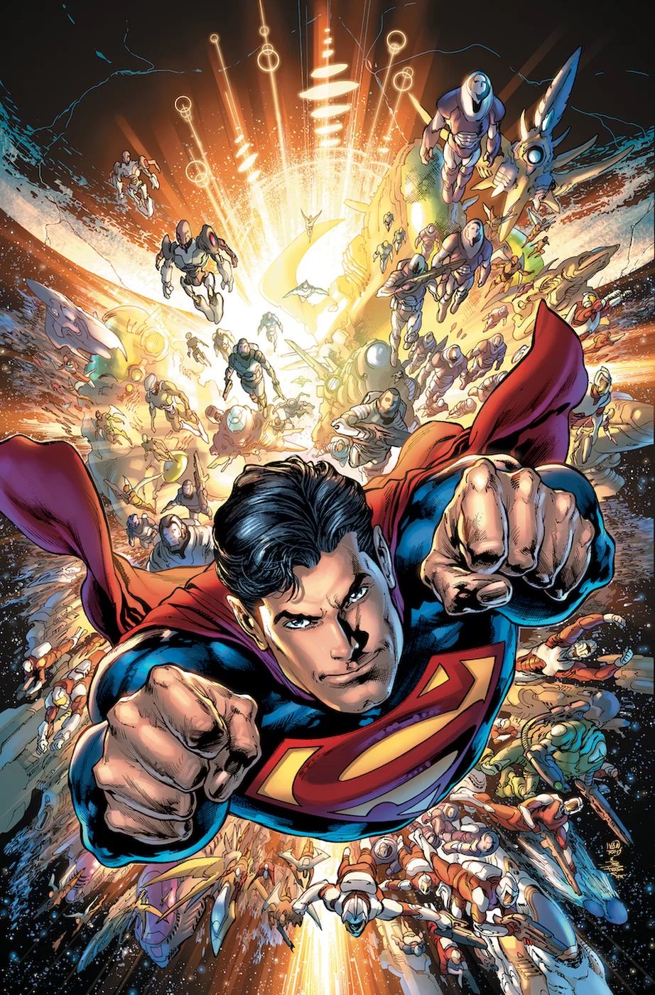 Superman #13, copertina di Ivan Reis