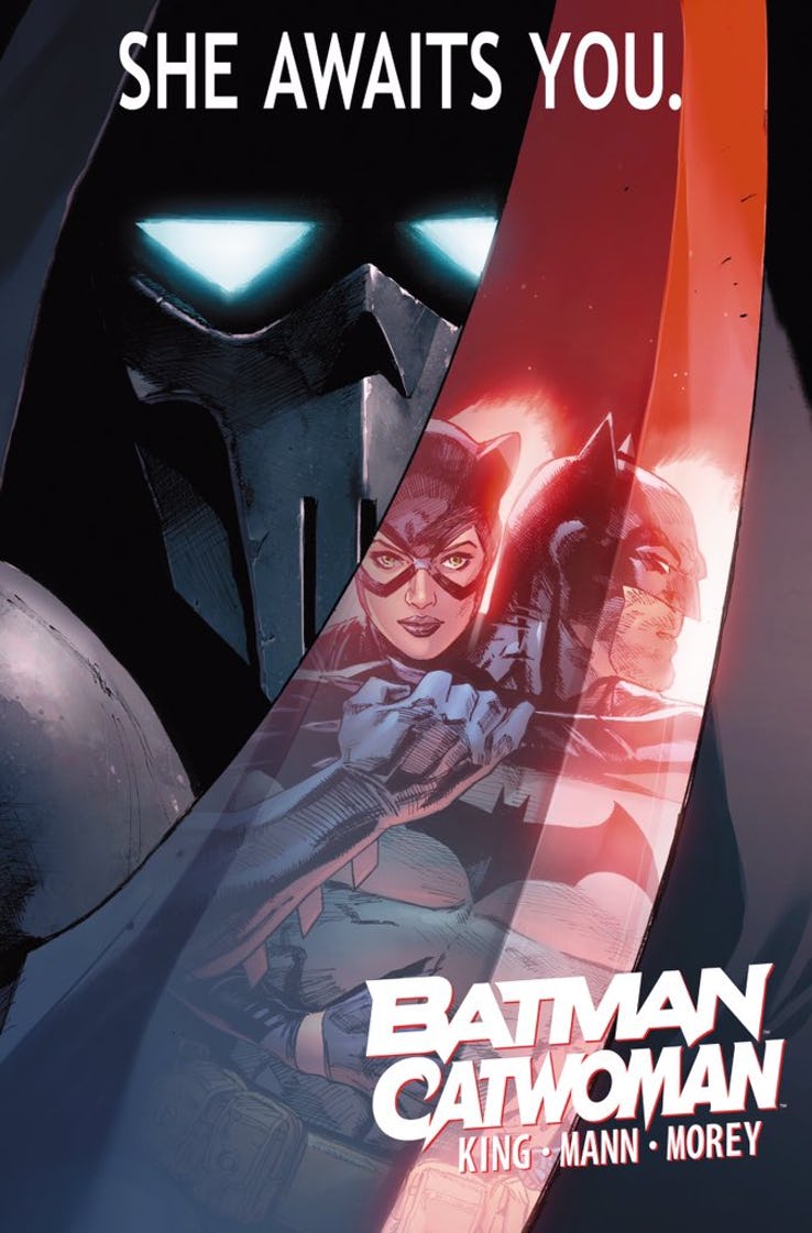 Batman/Catwoman, immagine promozionale di Clay Mann