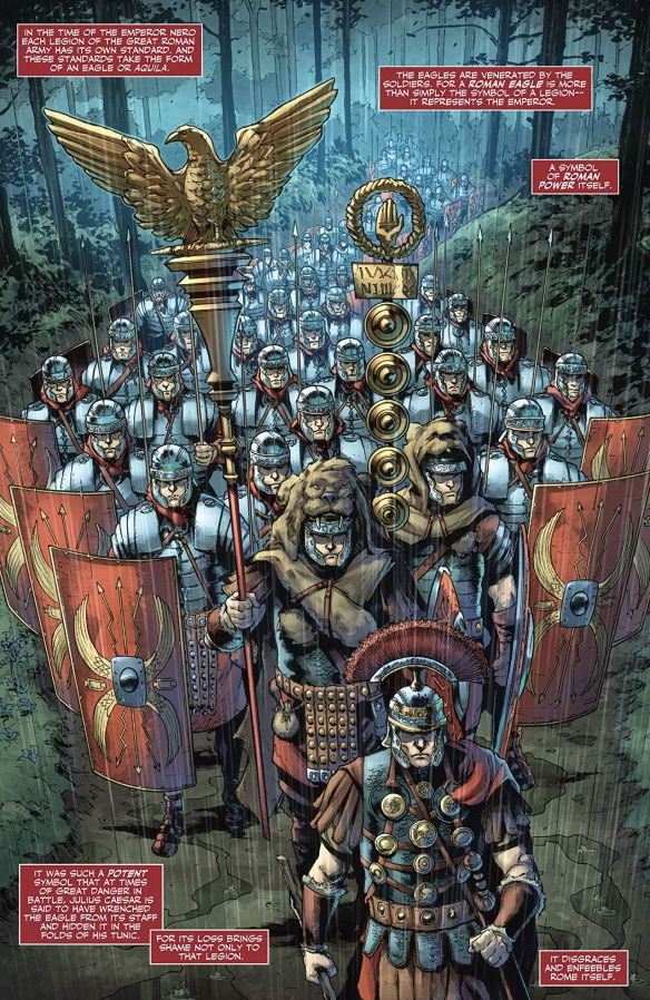 Britannia: Lost Eagles of Rome #1, anteprima 01