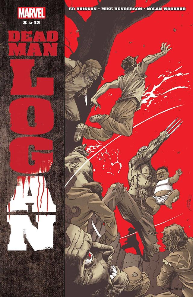 Dead Man Logan #8, copertina di Declan Shalvey