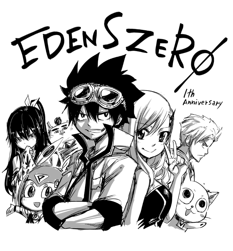 Edens Zero, illustrazione di Hiro Mashima