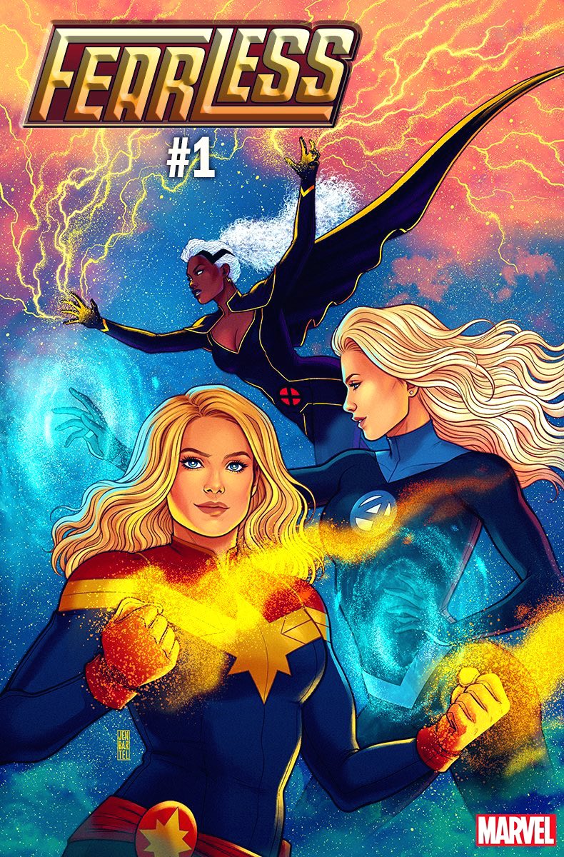 Fearless #1, variant cover di Jen Bartel