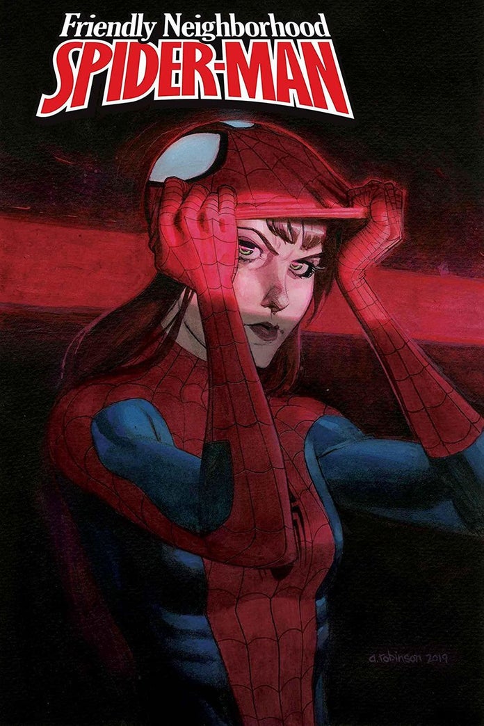 Friendly Neighborhood Spider-Man #12, copertina di Andrew C. Robinson