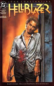 Hellblazer #61, copertina di Glenn Fabry