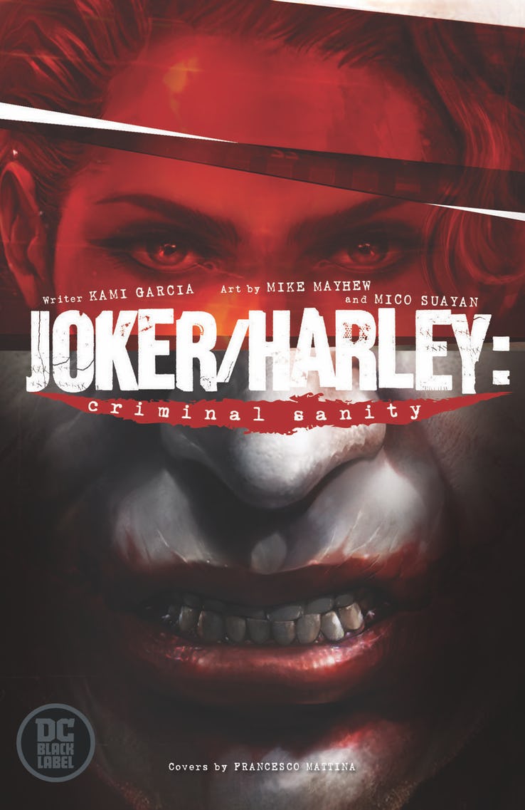 Joker/Harley: Criminal Sanity, copertina di Francesco Mattina