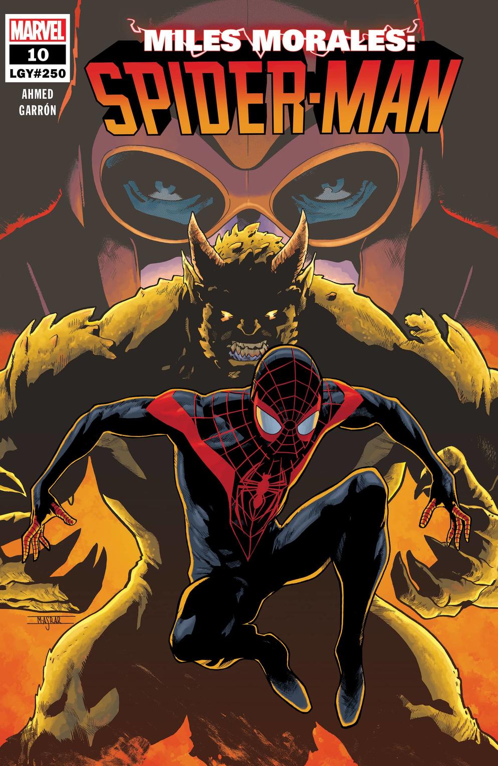 Miles Morales: Spider-Man #10, copertina di Mahmud Asrar