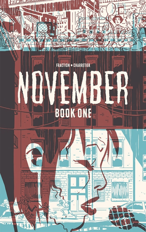 November, copertina di Elsa Charretier