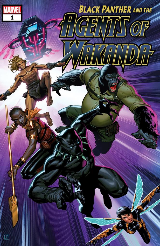 Panther and the Agents of Wakanda #01, copertina di Jorge Molina