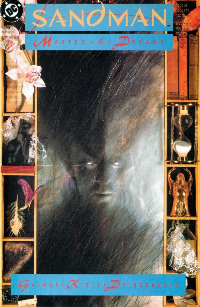 Sandman #1, copertina di Dave McKean