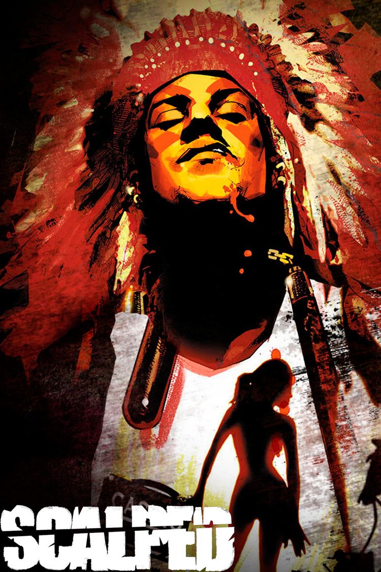 Scalped #1, copertina di RM Guéra