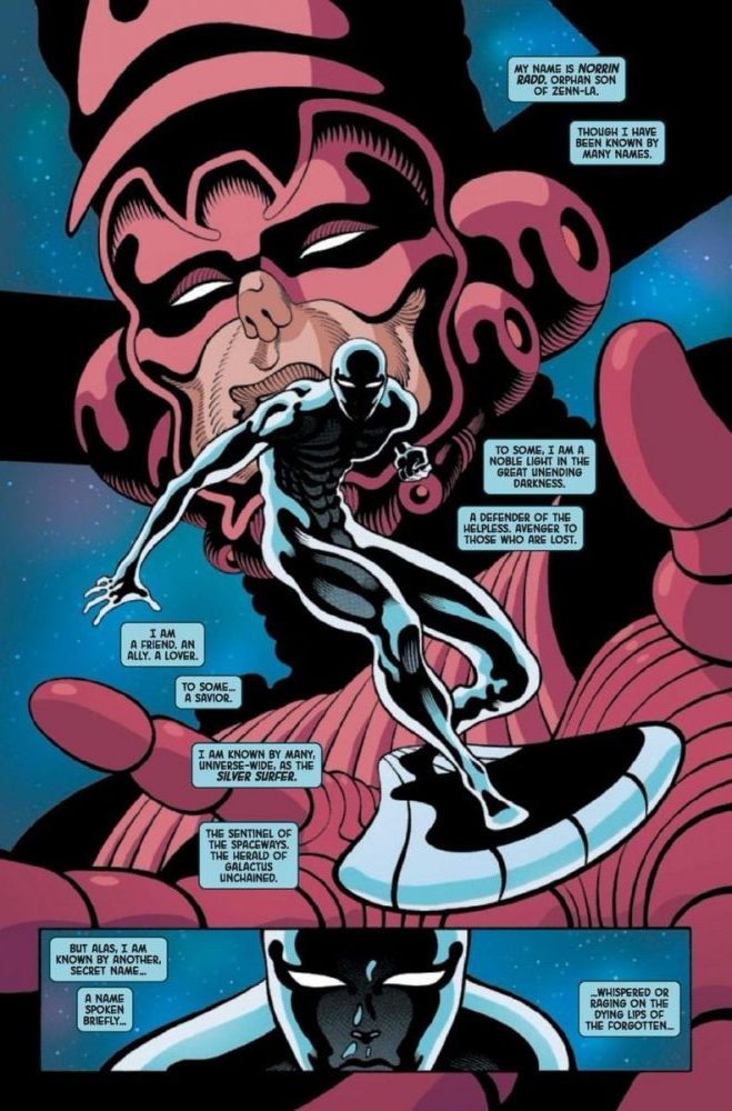 Silver Surfer: Black #1, anteprima 01