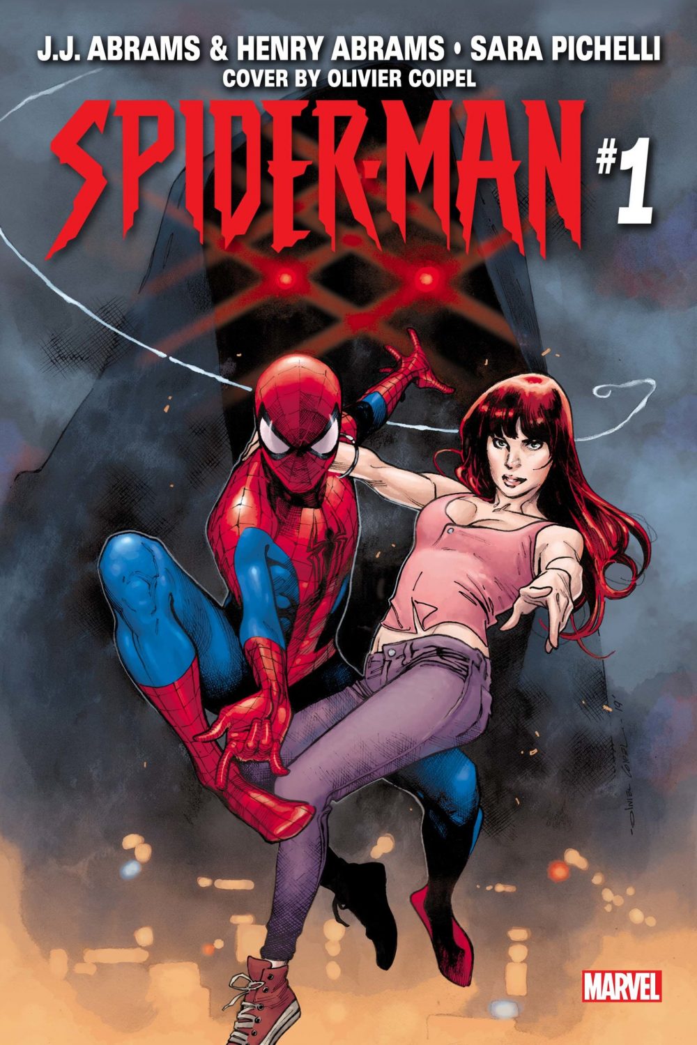 Spider-Man #1, copertina di Olivier Coipel