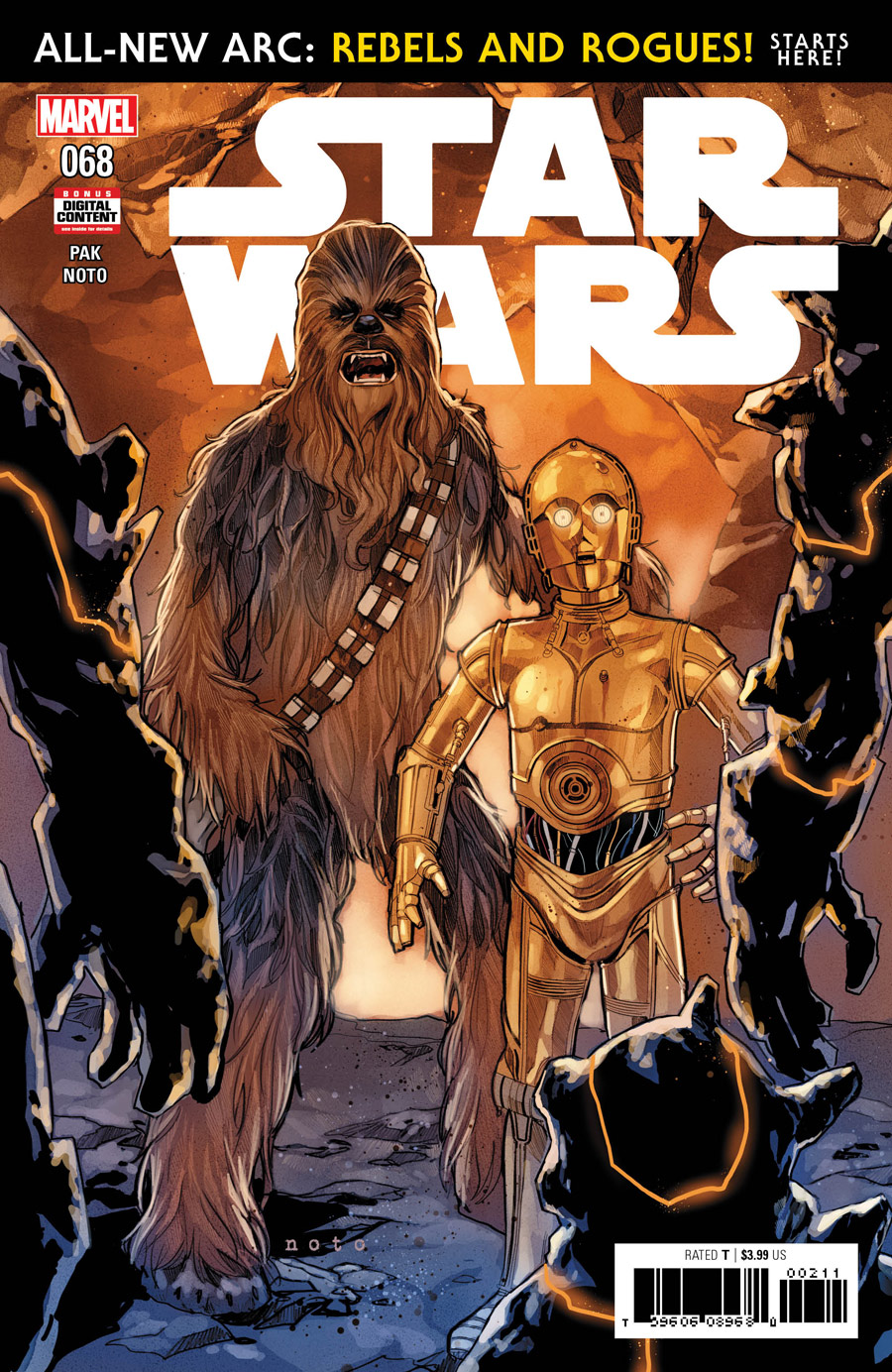 Star Wars #68, copertina di Phil Noto