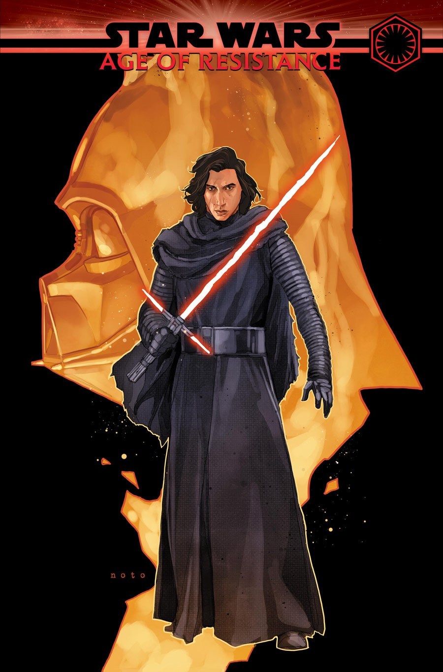 Star Wars - Age of Resistance: Kylo Ren #1, copertina di Phil Noto