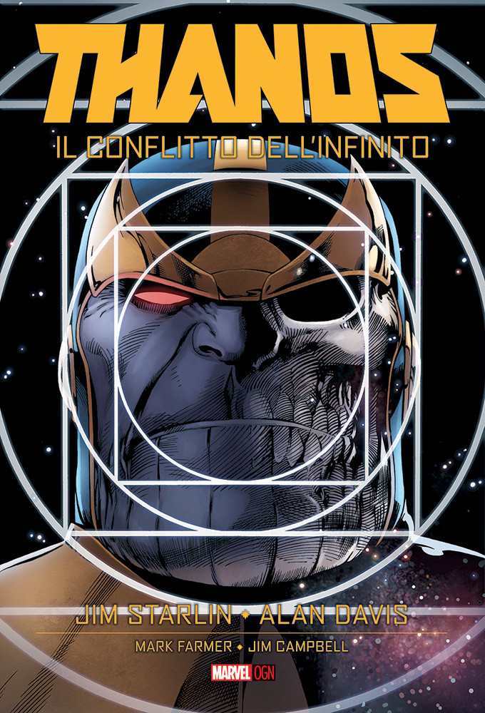 Thanos: Il conflitto dell'infinito, copertina di Alan Davis