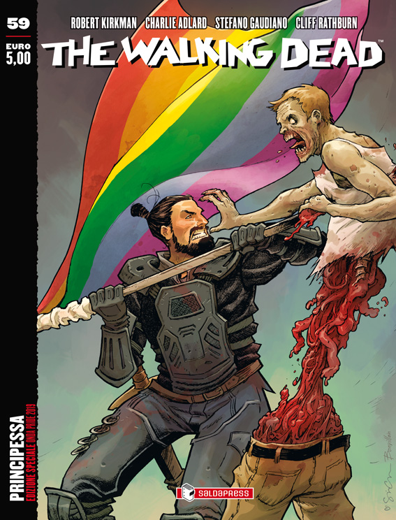 The Walking Dead 59, copertina variant di Sina Grace