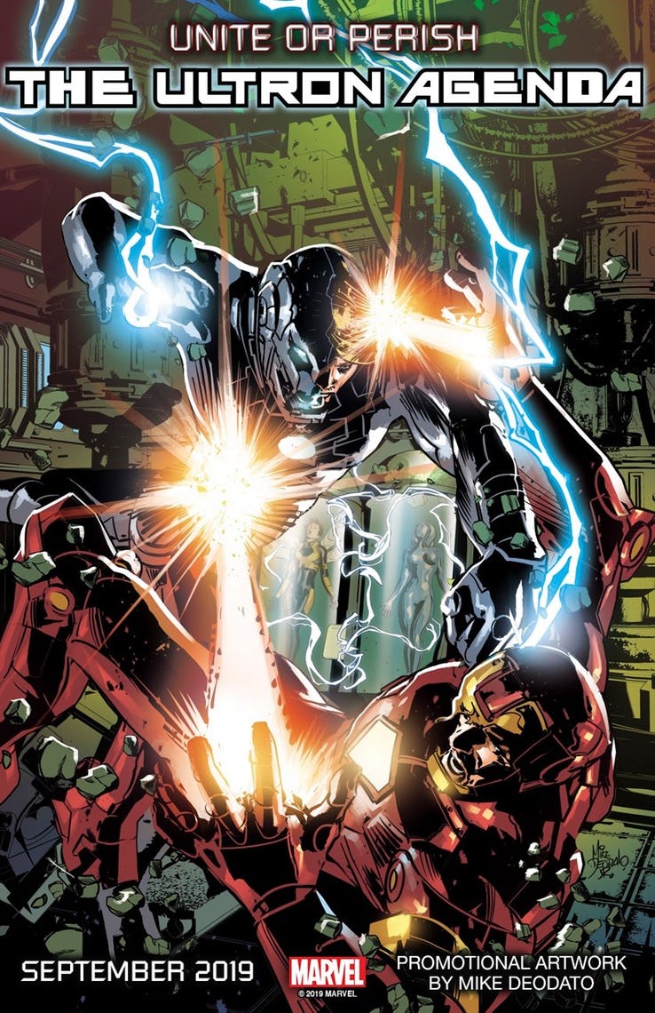 Ultron Agenda, teaser di Mike Deodato Jr.