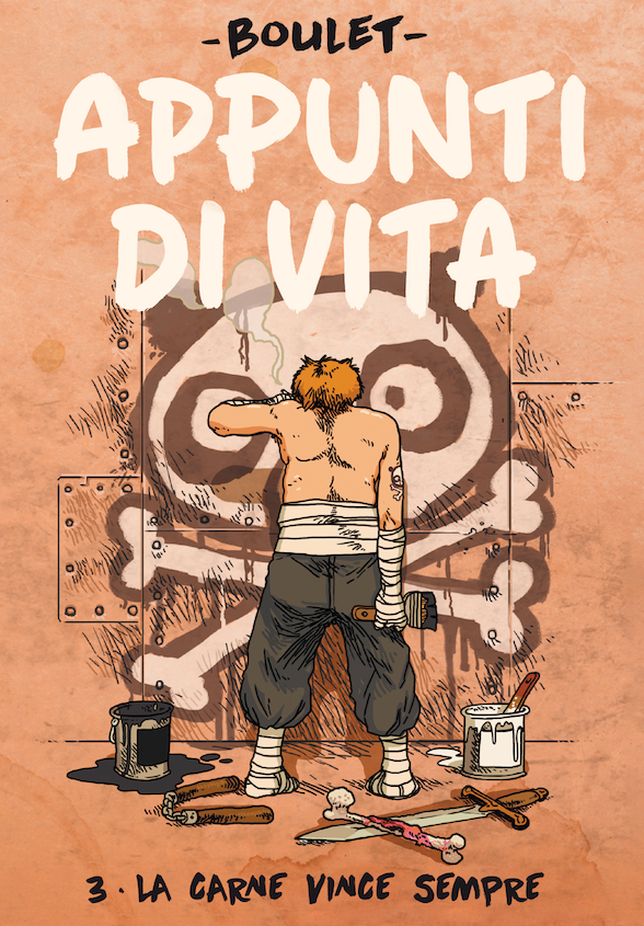 Appunti di vita vol. 3: La carne vince sempre, copertina di Boulet