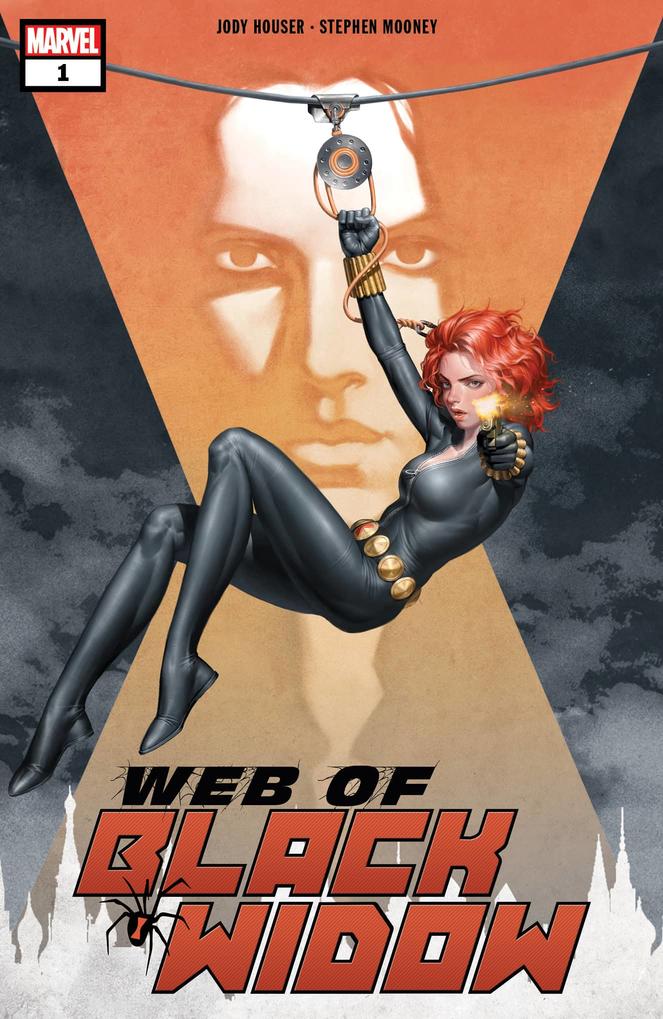 Web of Black Widow #1, copertina di Junggeun Yoon