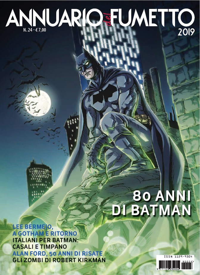 Annuario del Fumetto 2019, copertina di Daniele Statella