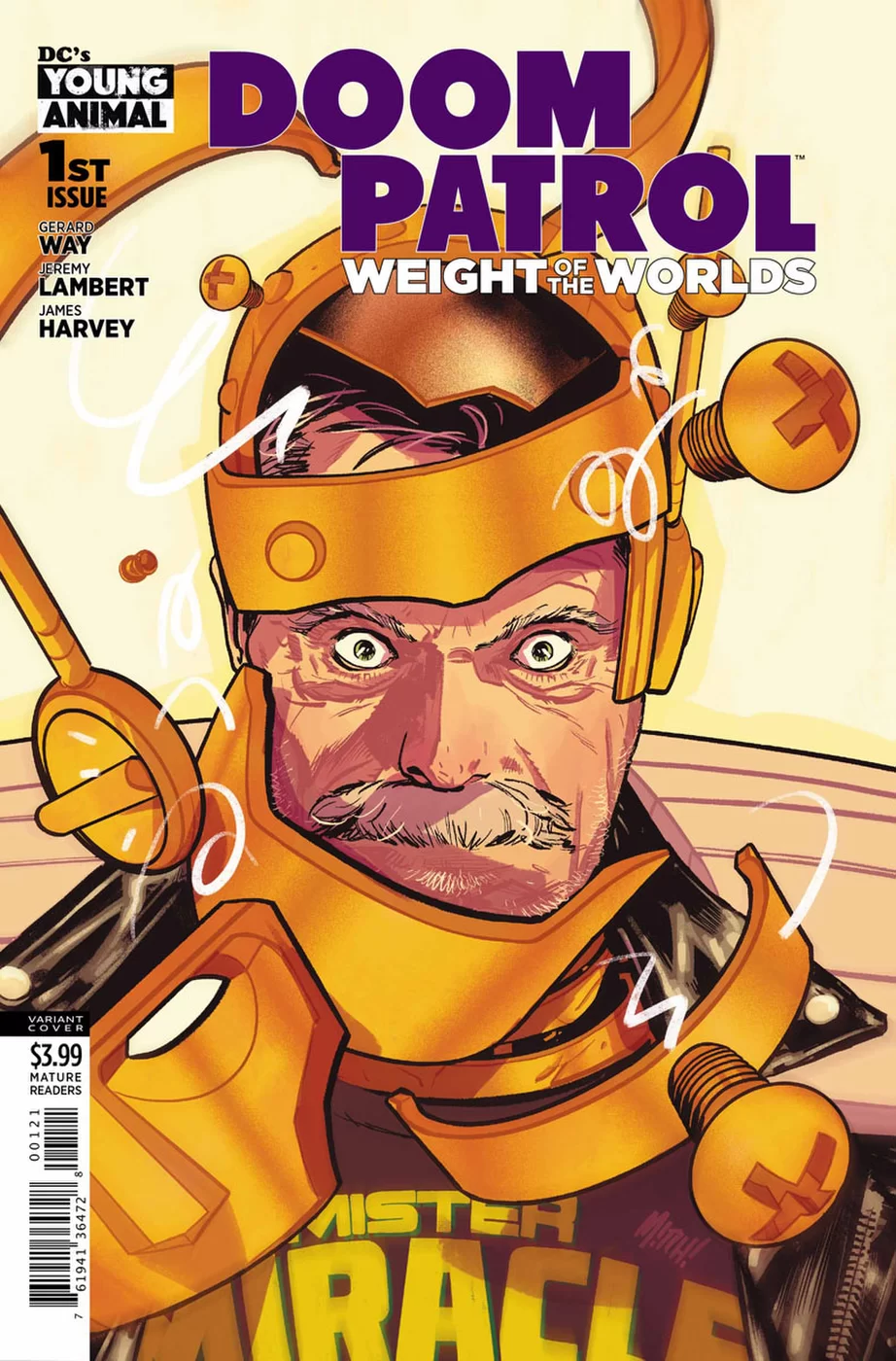 Doom Patrol: Weight of the Worlds #1, variant cover di Nick Derington