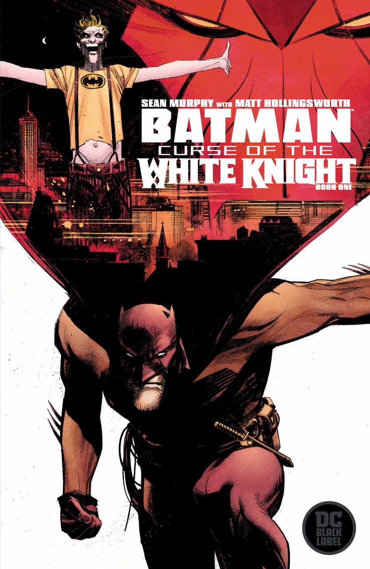 Batman: Curse of the White Knight #1, copertina di Sean Murphy