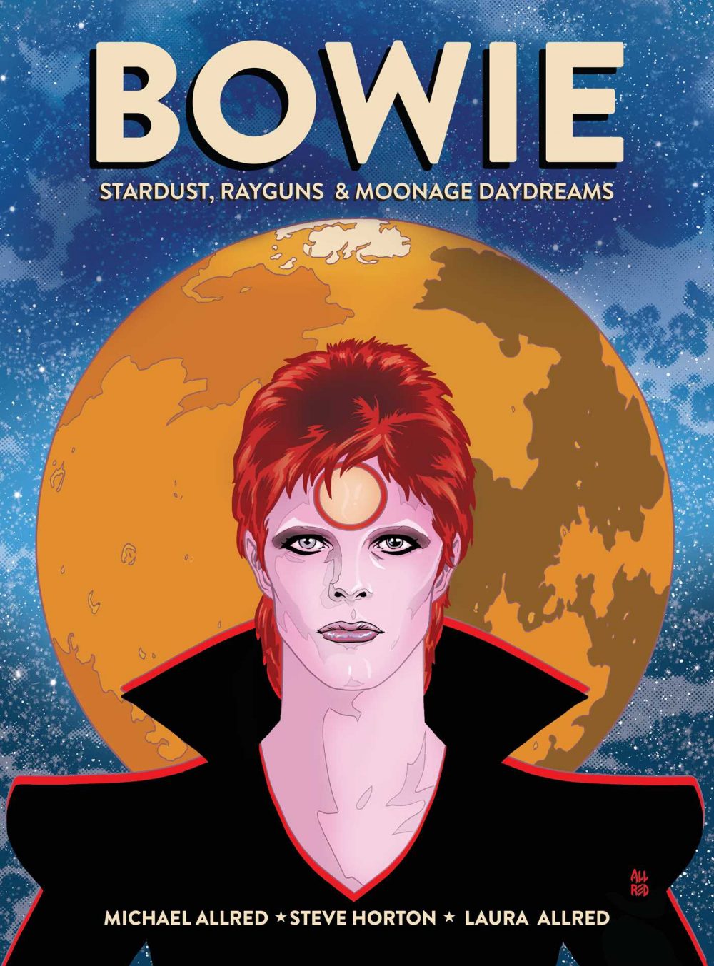 Bowie: Stardust, Rayguns, & Moonage Daydreams, copertina di Mike Allred