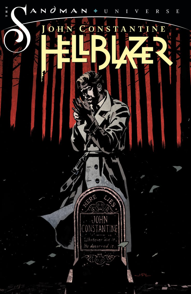 Constantine, Hellblazer, copertina di John Paul Leon