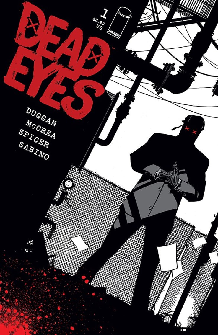 Dead Eyes #1, copertina di John McCrea